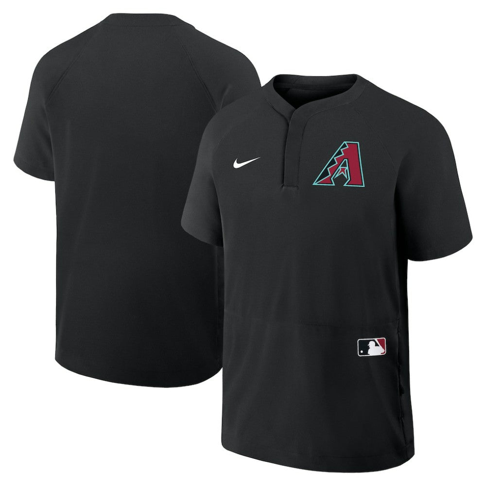 Arizona Diamondbacks Nike Authentic Collection Raglan Short Sleeve Windshirt | MLB Shop