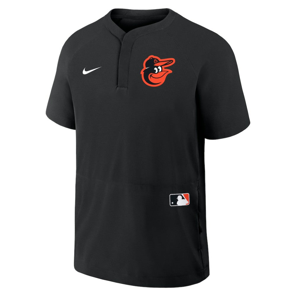 Baltimore Orioles Nike Authentic Collection Raglan Short Sleeve Windshirt | MLB Discount