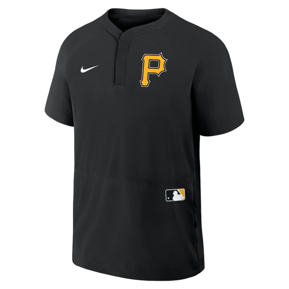 Pittsburgh Pirates Nike Authentic Collection Raglan Short Sleeve Windshirt | MLB Shop