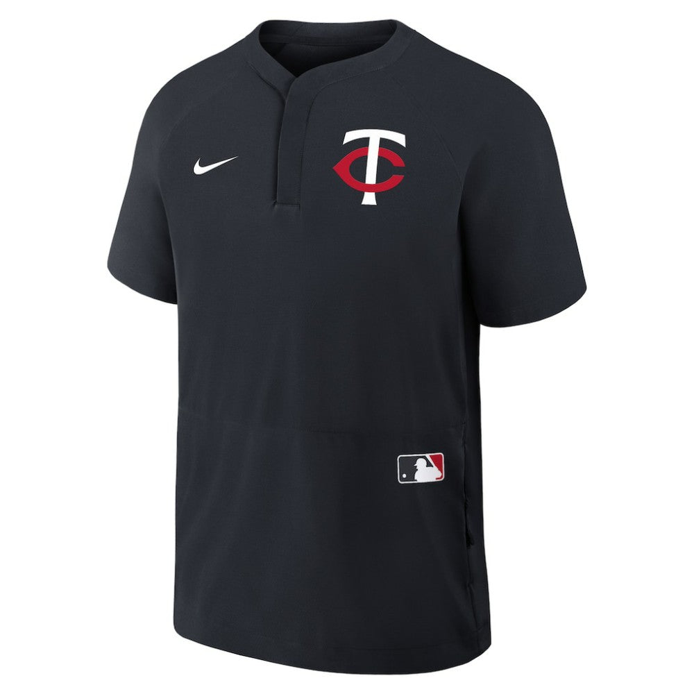 Minnesota Twins Nike Authentic Collection Raglan Short Sleeve Windshirt | MLB US