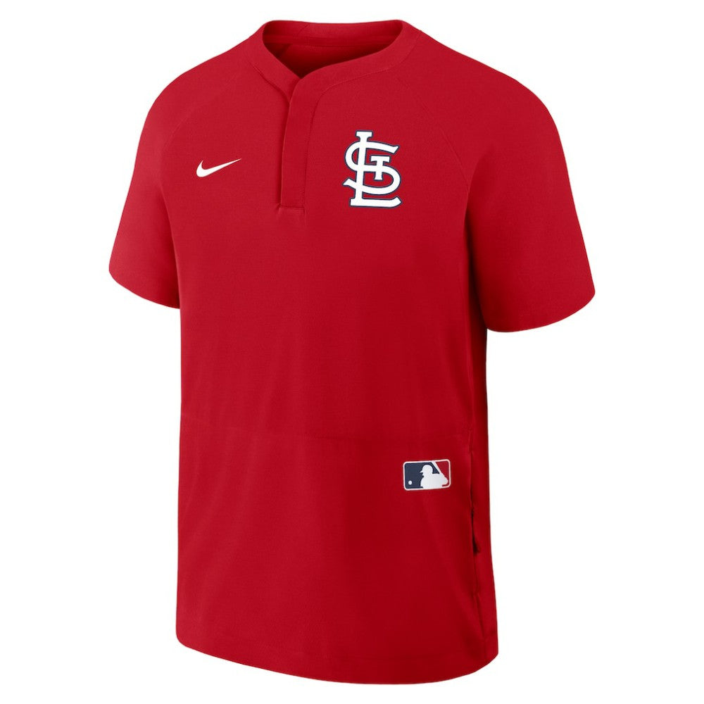 St. Louis Cardinals Nike Authentic Collection Raglan Short Sleeve Windshirt | MLB US