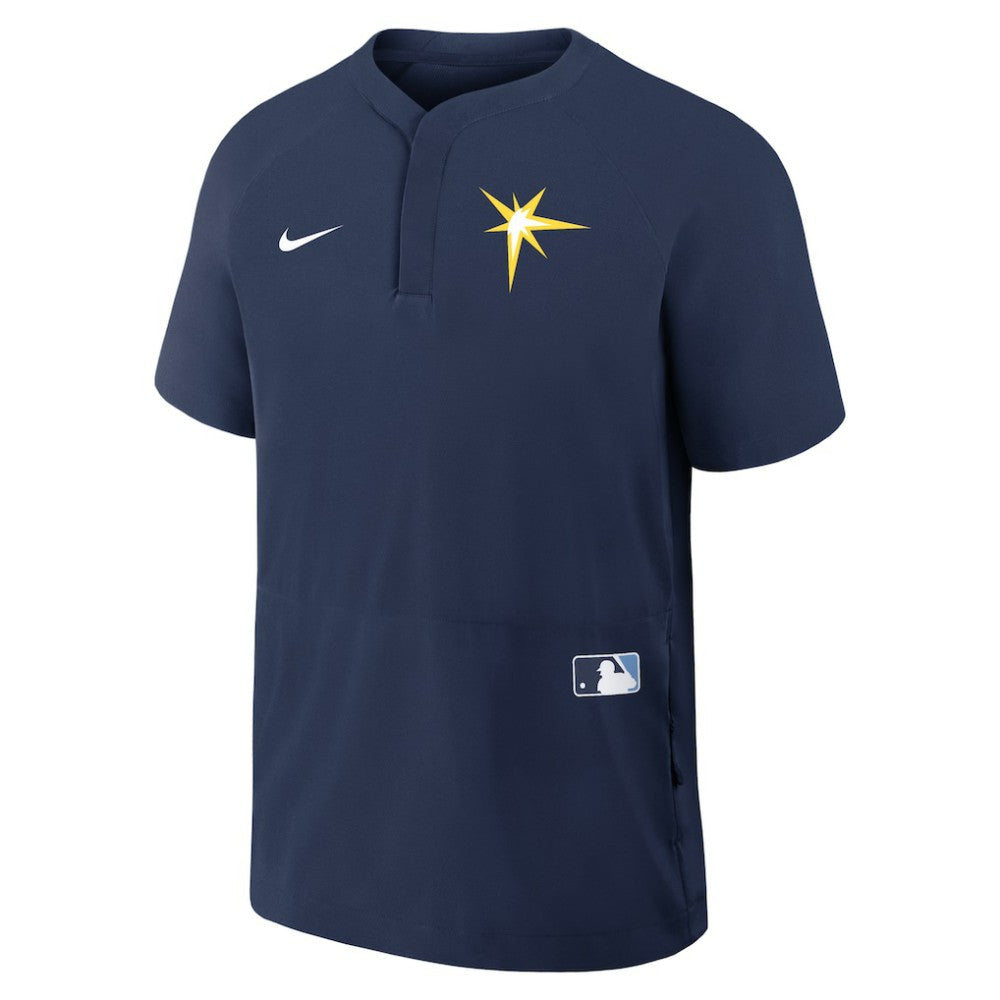 Tampa Bay Rays Nike Authentic Collection Raglan Short Sleeve Windshirt | MLB On Sale