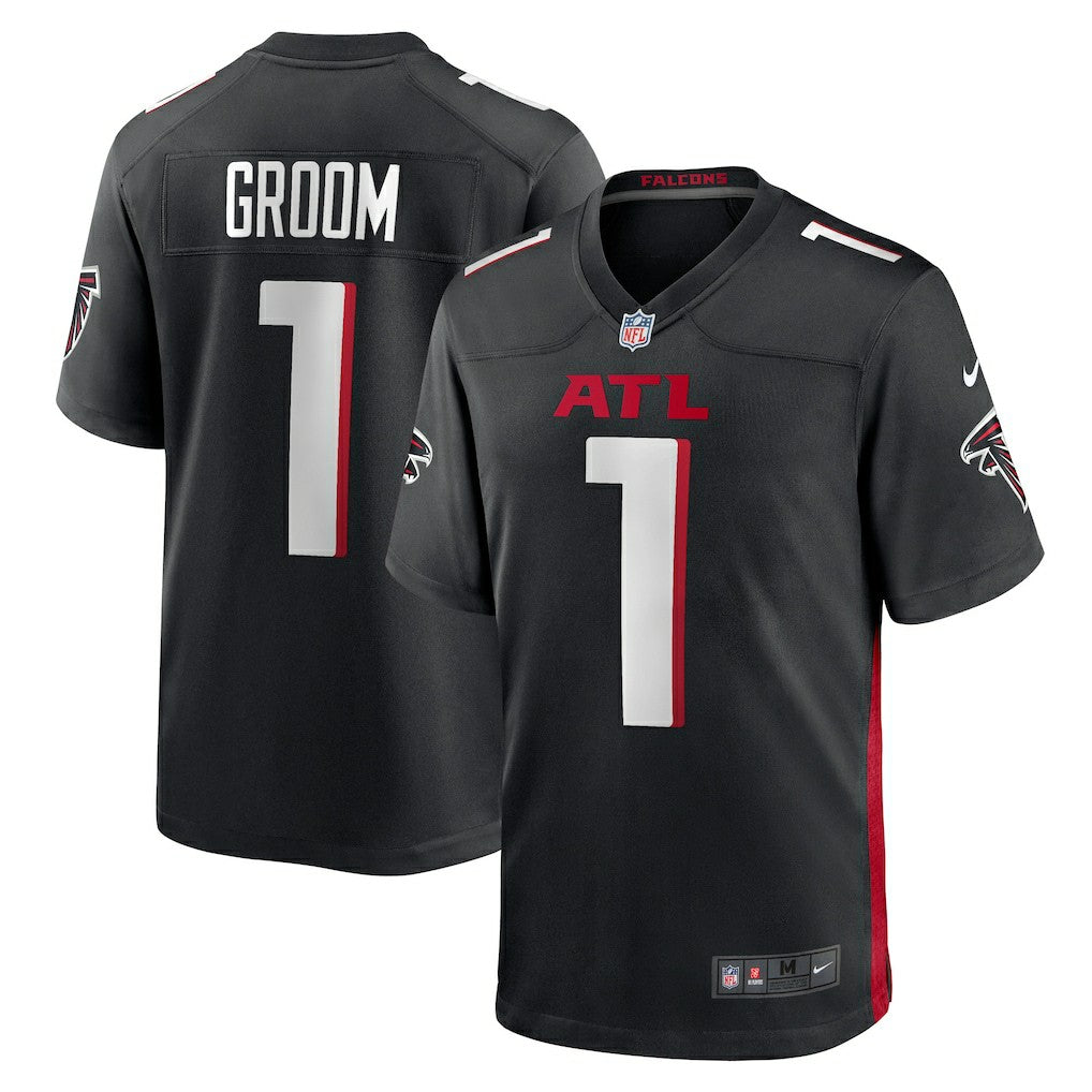 Atlanta Falcons Nike Number 1 Groom  Game Jersey