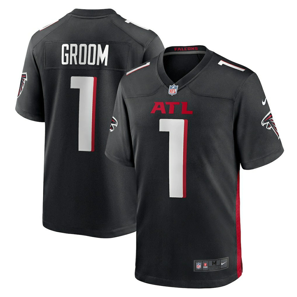 Atlanta Falcons Nike Number 1 Groom  Game Jersey