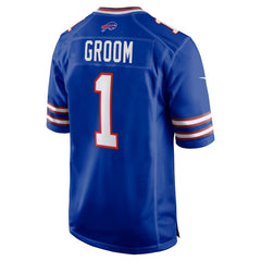 Buffalo Bills Nike Number 1 Groom  Game Jersey