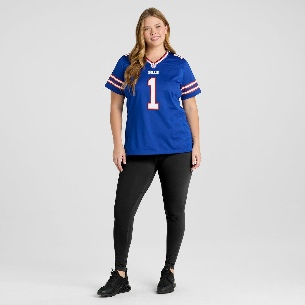 Buffalo Bills Nike Number 1 Bride  Women's Game Jersey