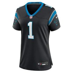Carolina Panthers Nike Number 1 Bride  Women's Game Jersey