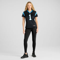 Carolina Panthers Nike Number 1 Bride  Women's Game Jersey