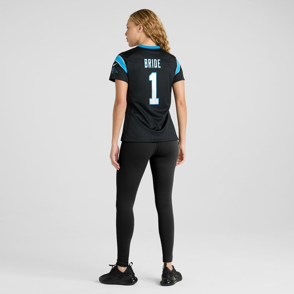 Carolina Panthers Nike Number 1 Bride  Women's Game Jersey