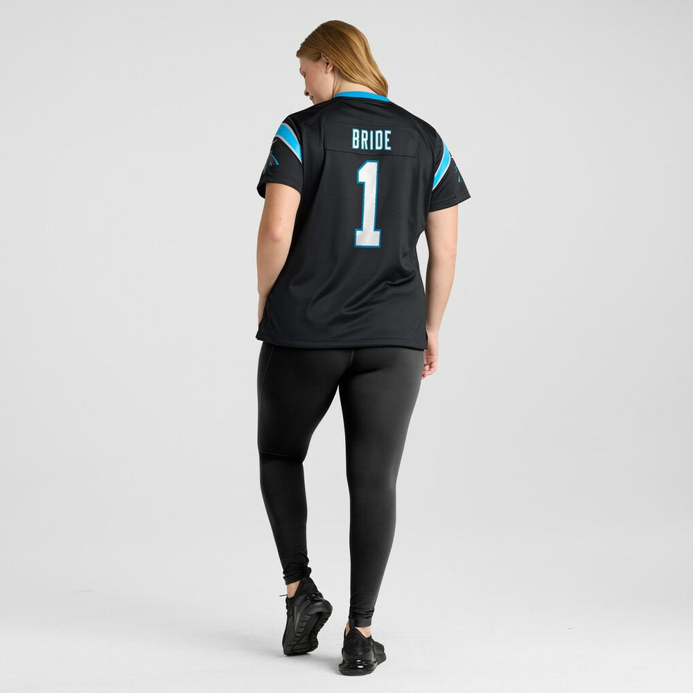 Carolina Panthers Nike Number 1 Bride  Women's Game Jersey
