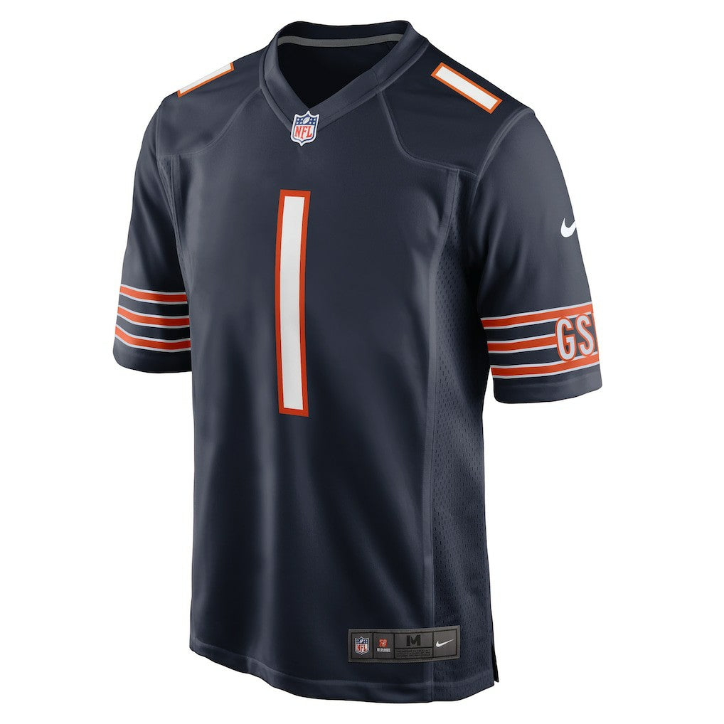 Chicago Bears Nike Number 1 Groom  Game Jersey