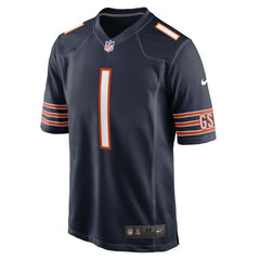 Chicago Bears Nike Number 1 Groom  Game Jersey