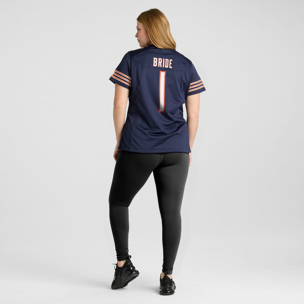 Chicago Bears Nike Number 1 Bride  Women's Game Jersey