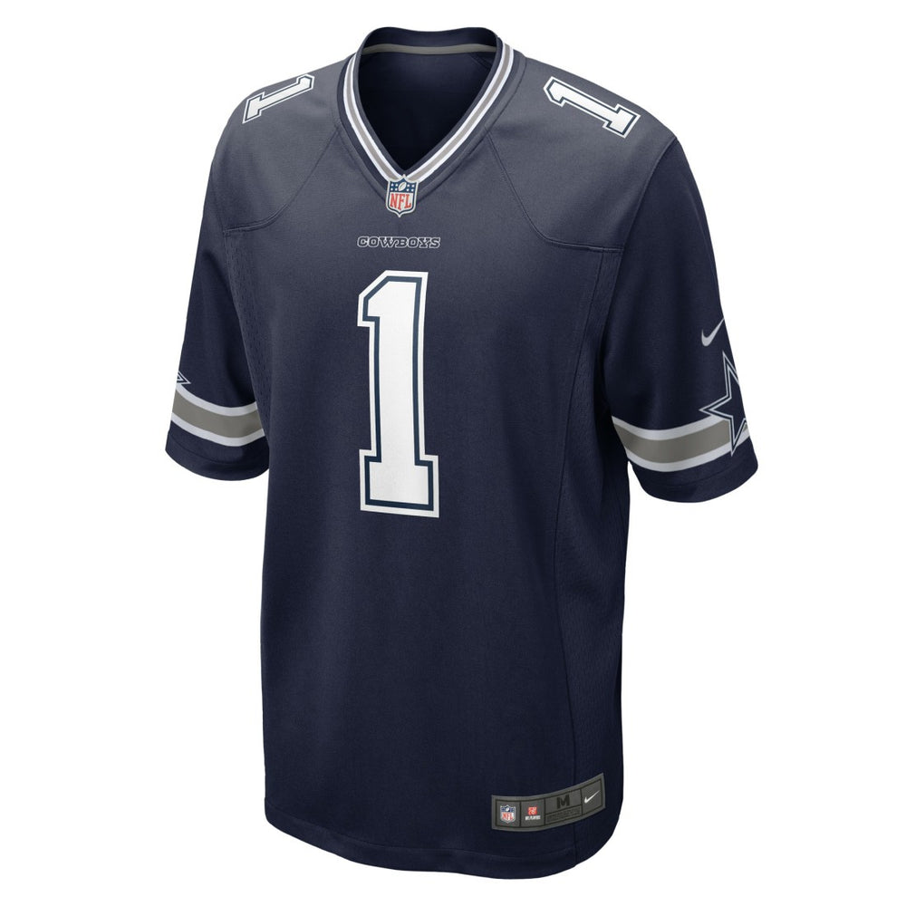 Dallas Cowboys Nike Number 1 Groom  Game Jersey