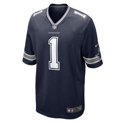 Dallas Cowboys Nike Number 1 Groom  Game Jersey
