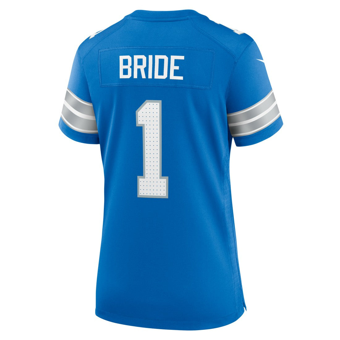 Detroit Lions Nike Number 1 Bride  Women's Game Jersey