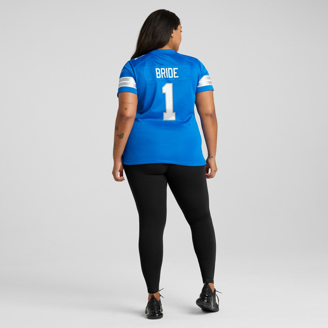 Detroit Lions Nike Number 1 Bride  Women's Game Jersey