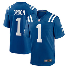 Indianapolis Colts Nike Number 1 Groom  Game Jersey