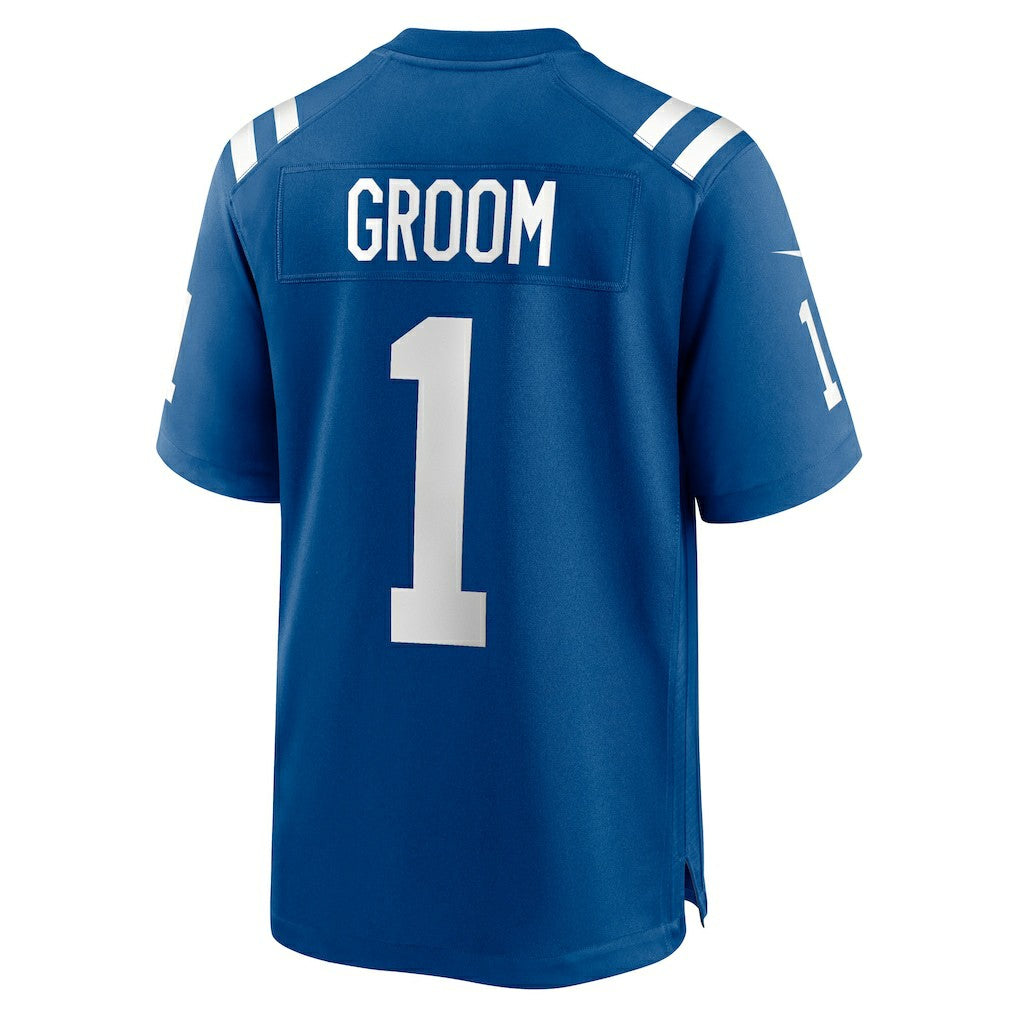 Indianapolis Colts Nike Number 1 Groom  Game Jersey