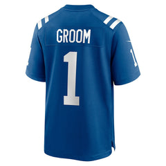 Indianapolis Colts Nike Number 1 Groom  Game Jersey