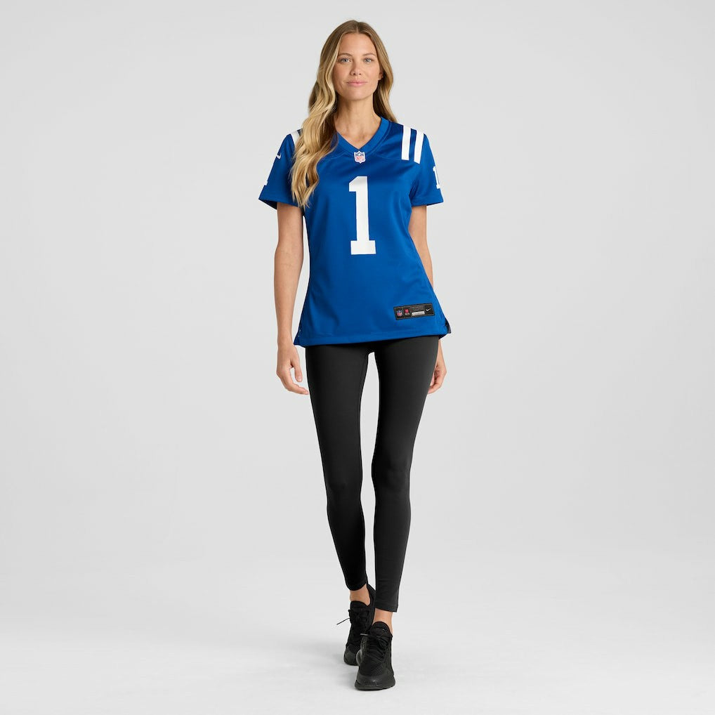 Indianapolis Colts Nike Number 1 Bride  Women's Game Jersey