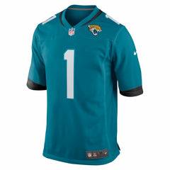 Jacksonville Jaguars Nike Number 1 Groom  Game Jersey