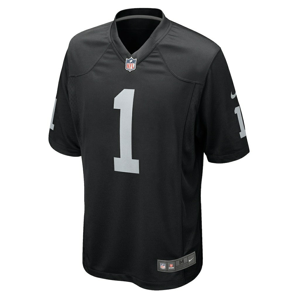 Las Vegas Raiders Nike Number 1 Groom  Game Jersey