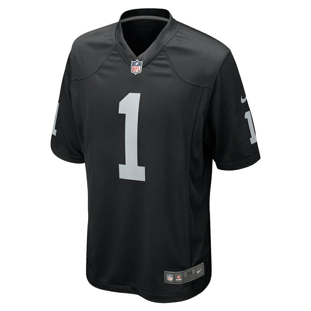 Las Vegas Raiders Nike Number 1 Groom  Game Jersey