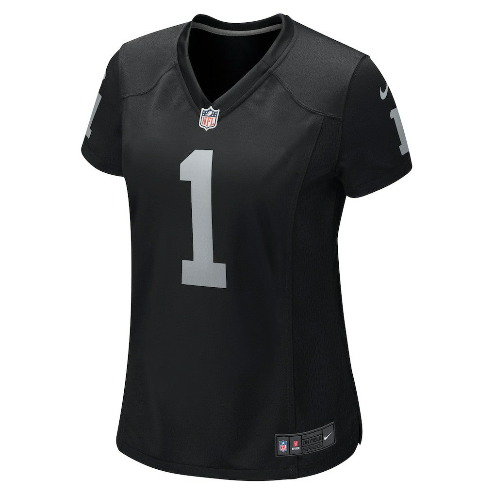 Las Vegas Raiders Nike Number 1 Bride  Women's Game Jersey