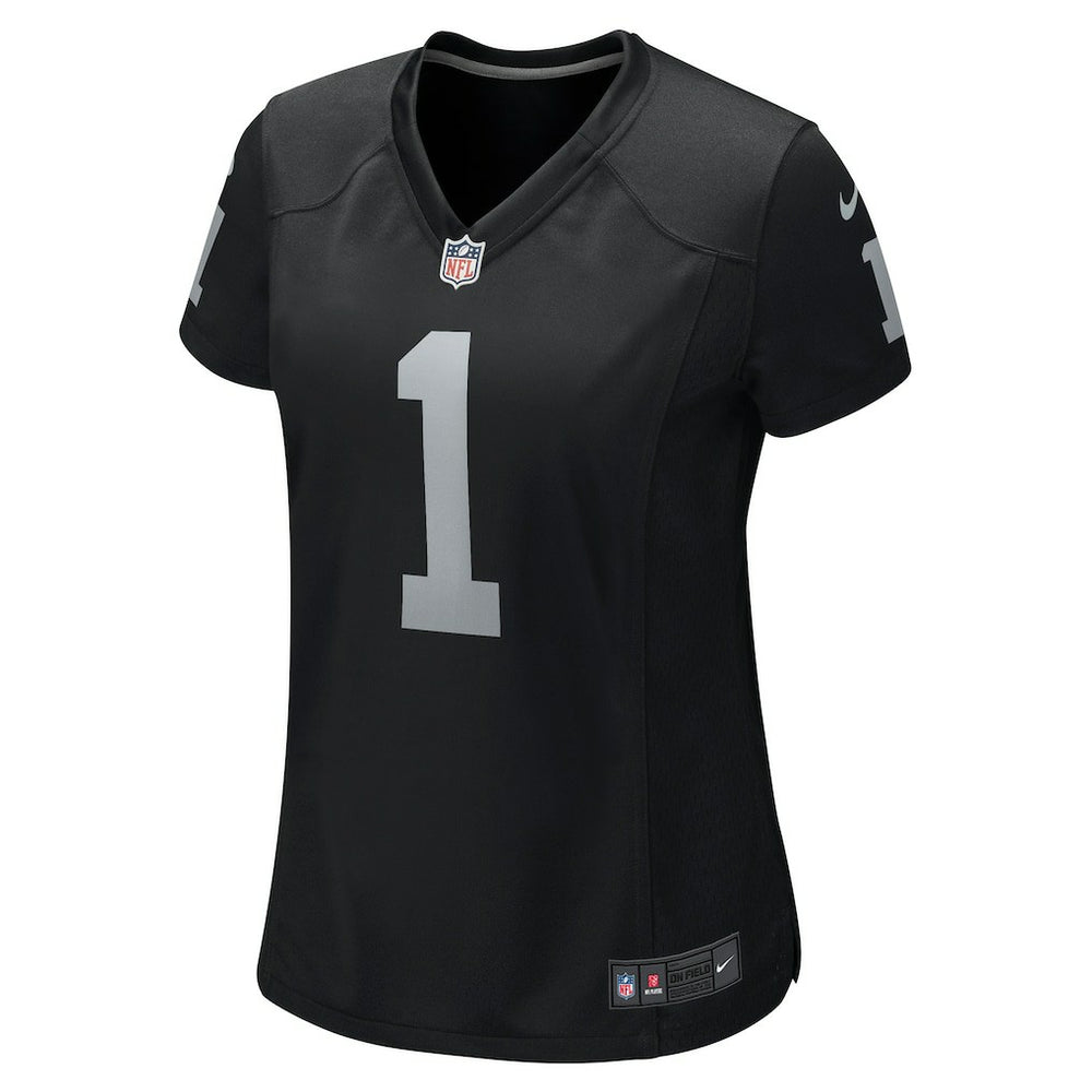 Las Vegas Raiders Nike Number 1 Bride  Women's Game Jersey