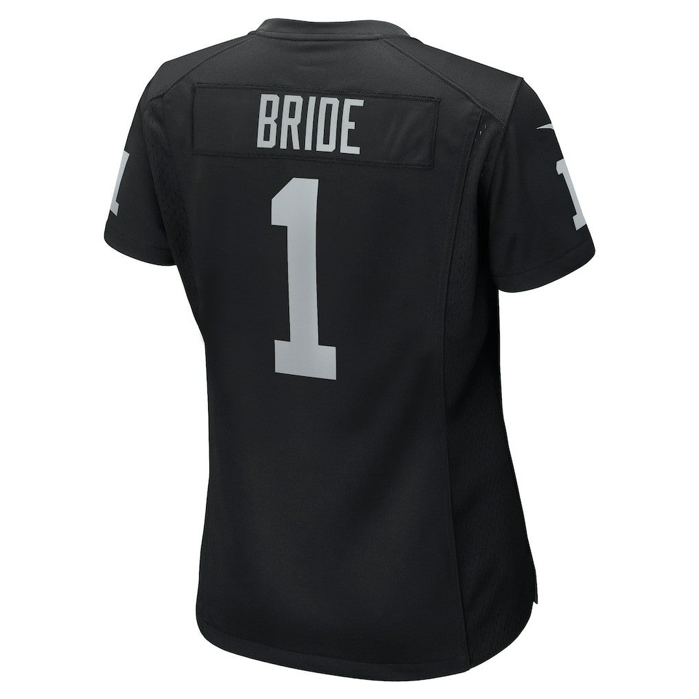 Las Vegas Raiders Nike Number 1 Bride  Women's Game Jersey