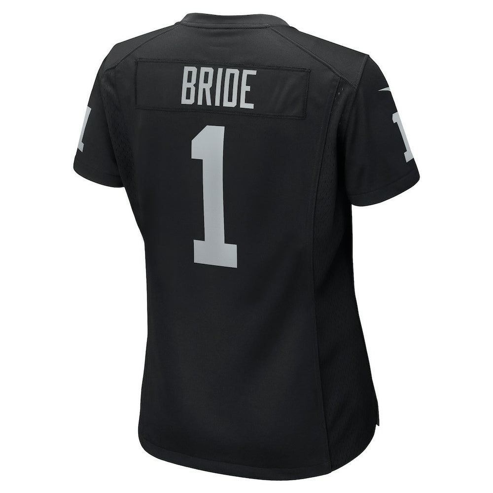 Las Vegas Raiders Nike Number 1 Bride  Women's Game Jersey