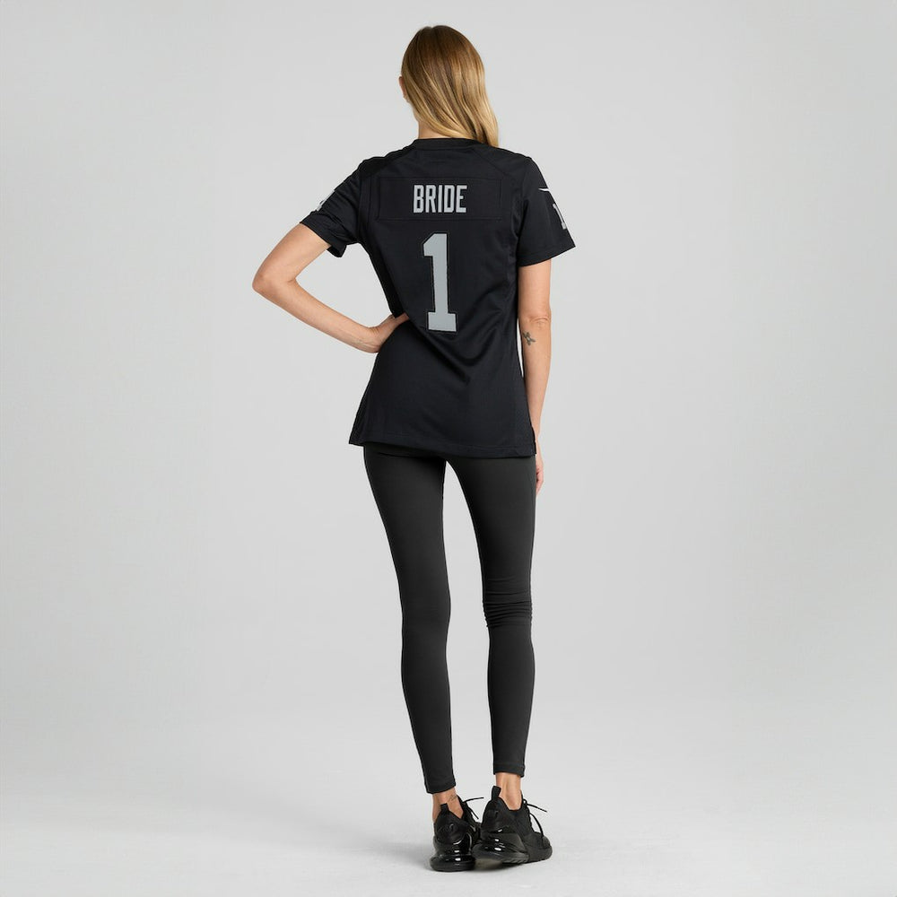 Las Vegas Raiders Nike Number 1 Bride  Women's Game Jersey