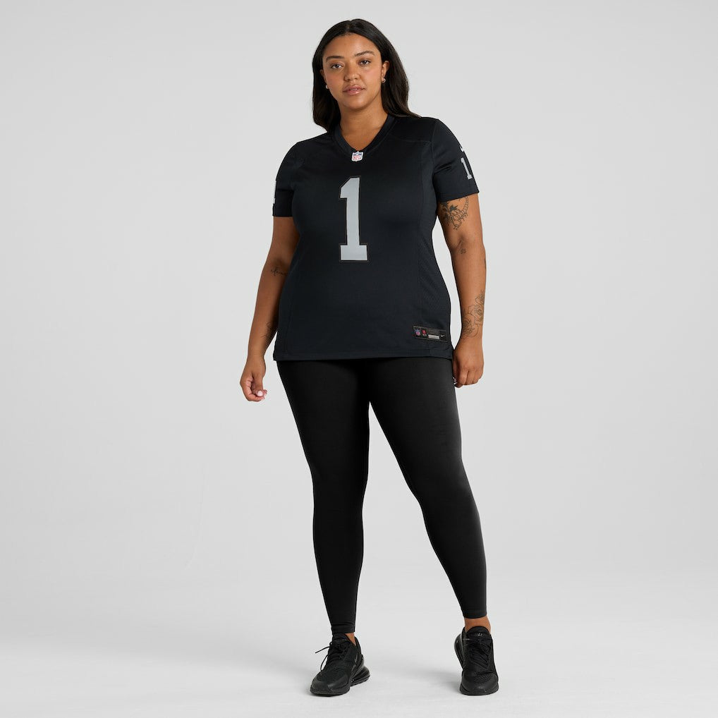 Las Vegas Raiders Nike Number 1 Bride  Women's Game Jersey