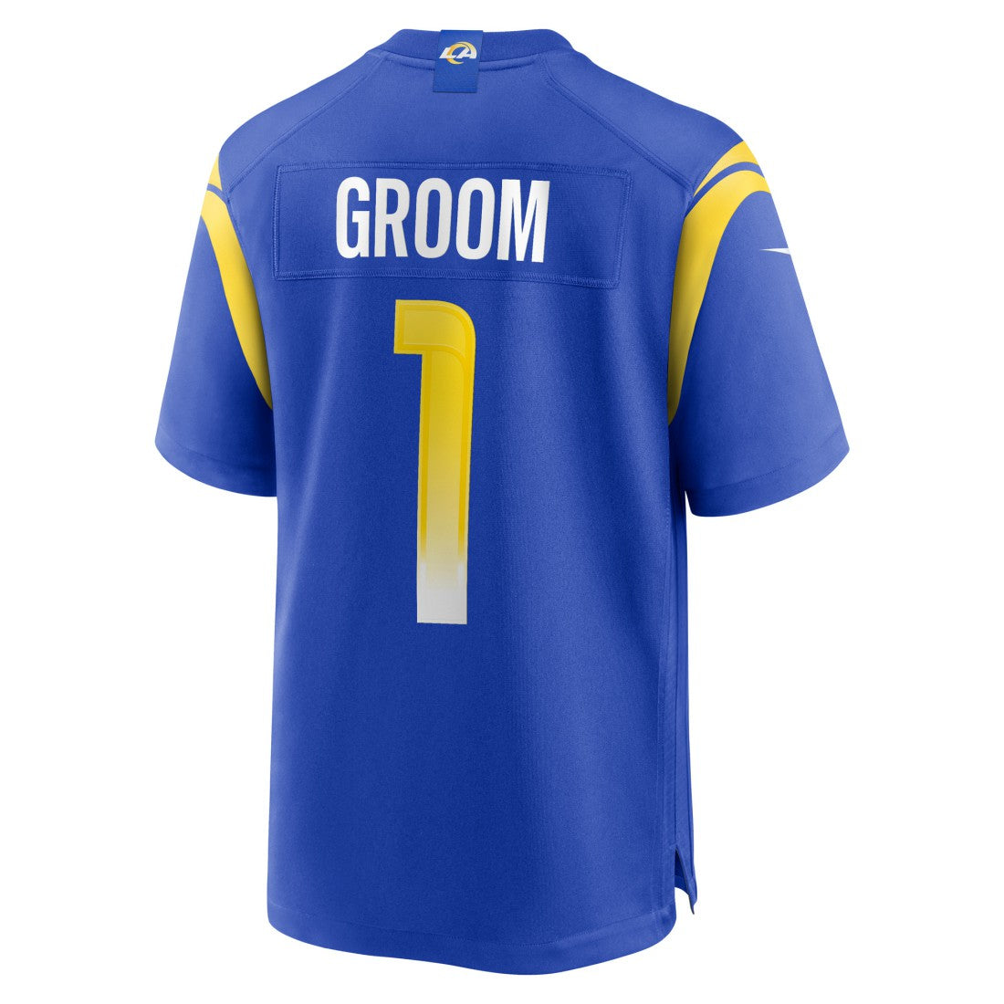 Los Angeles Rams Nike Number 1 Groom  Game Jersey