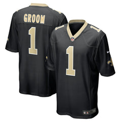 New Orleans Saints Nike Number 1 Groom  Game Jersey