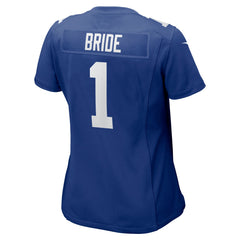 New York Giants Nike Number 1 Bride  Women's Game Jersey