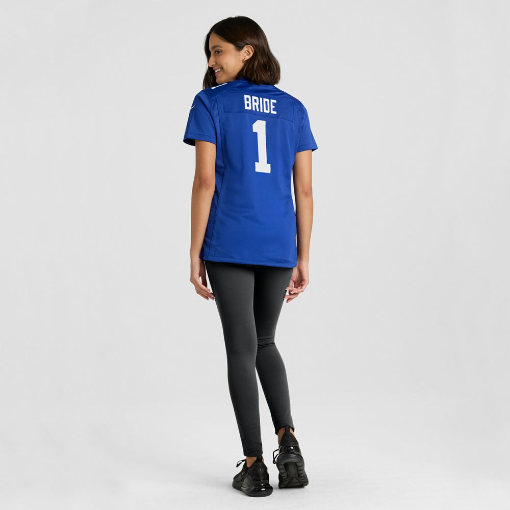 New York Giants Nike Number 1 Bride  Women's Game Jersey