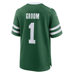 New York Jets Nike Number 1 Groom  Game Jersey