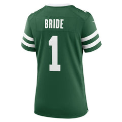 New York Jets Nike Number 1 Bride  Women's Game Jersey