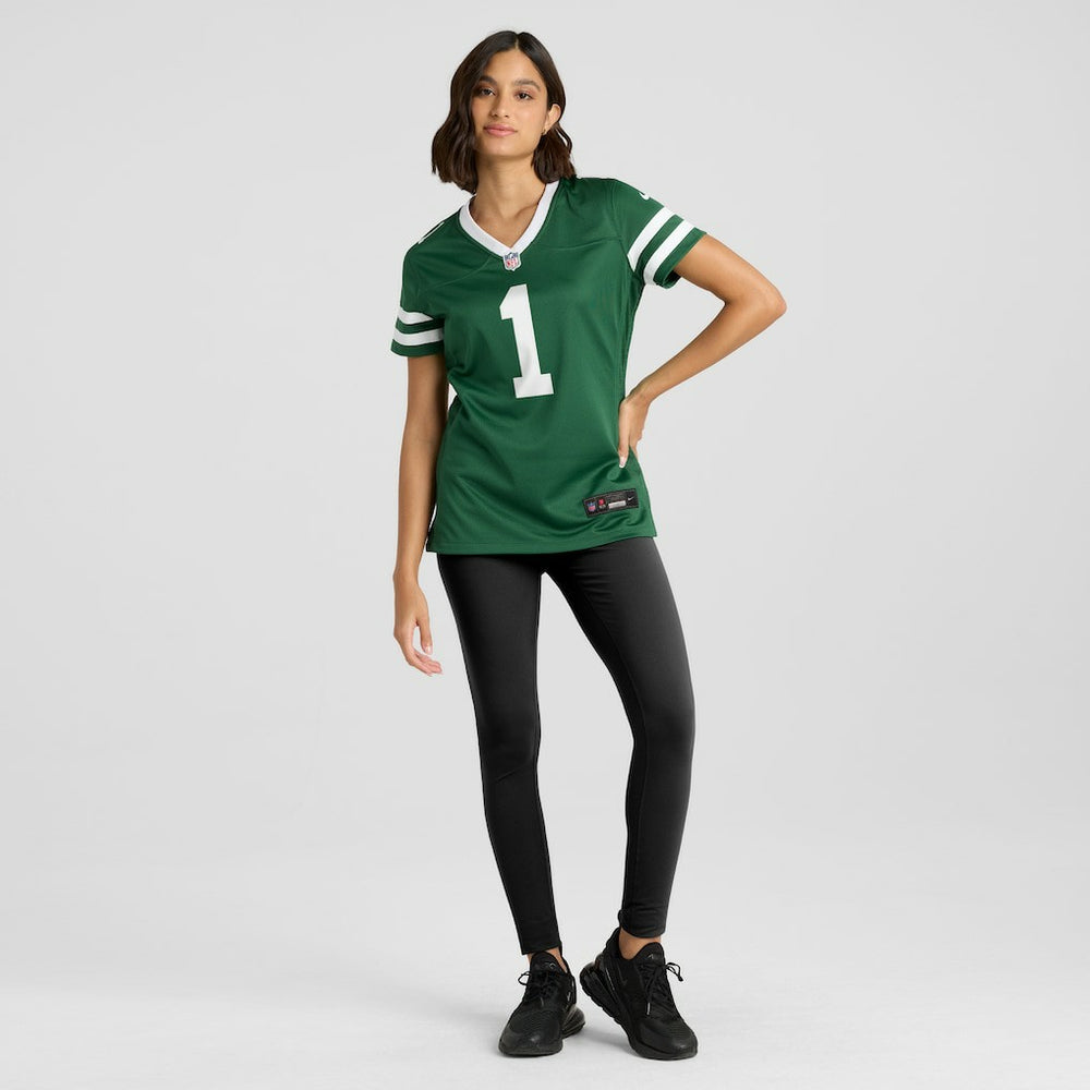 New York Jets Nike Number 1 Bride  Women's Game Jersey