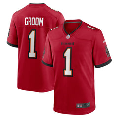 Tampa Bay Buccaneers Nike Number 1 Groom  Game Jersey