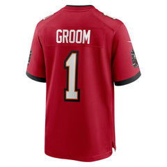 Tampa Bay Buccaneers Nike Number 1 Groom  Game Jersey