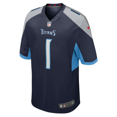 Tennessee Titans Nike Number 1 Groom  Game Jersey