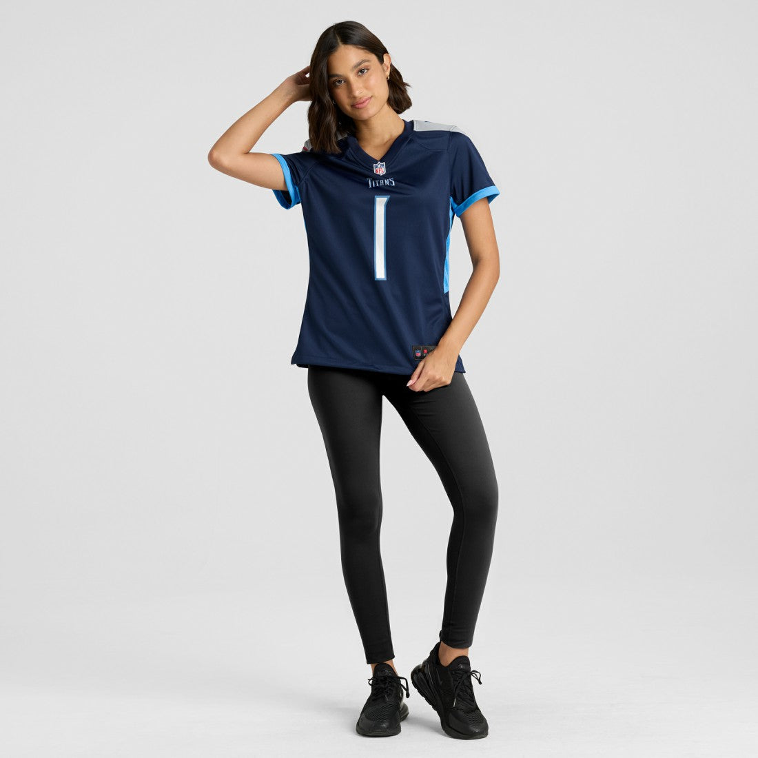 Tennessee Titans Nike Number 1 Bride  Women's Game Jersey