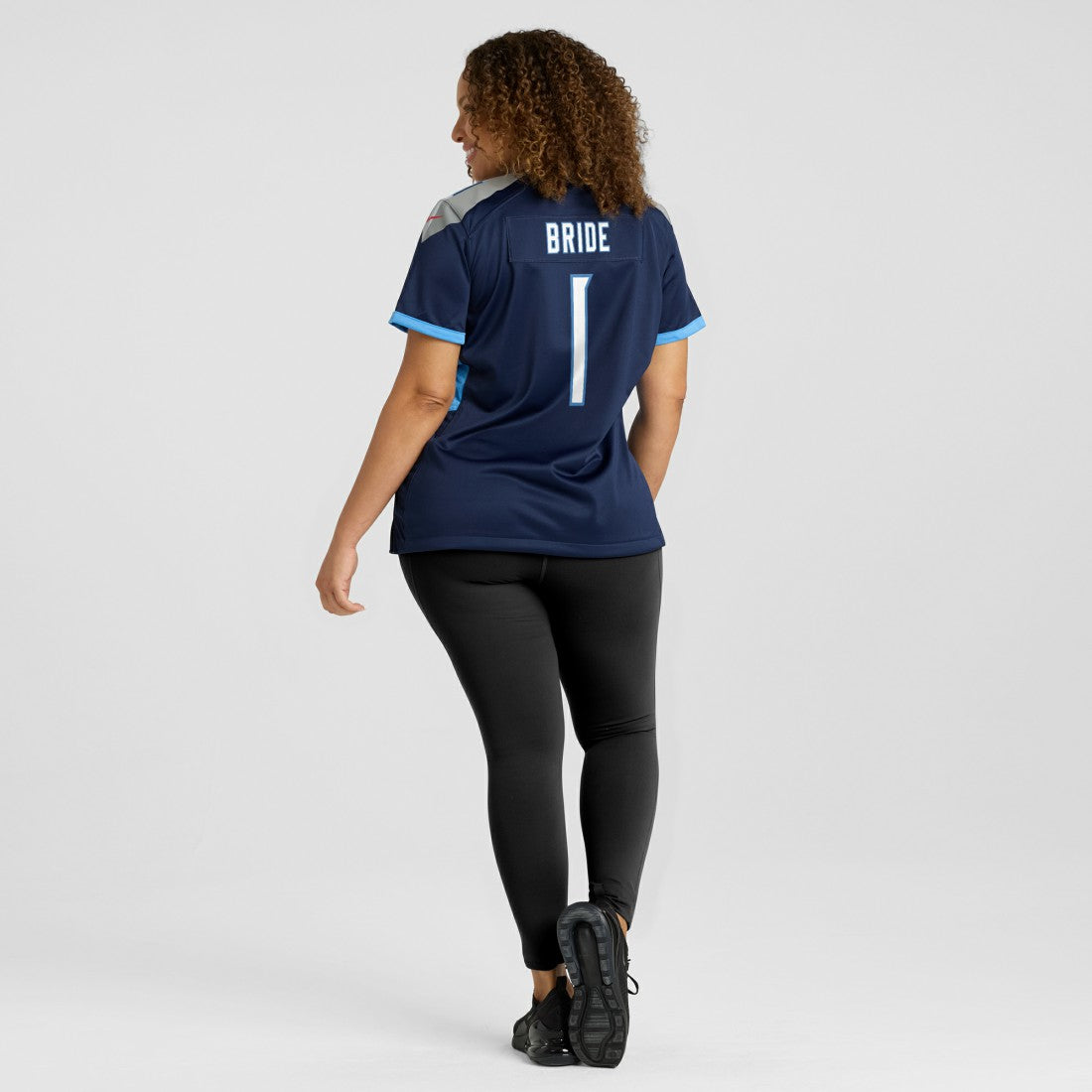 Tennessee Titans Nike Number 1 Bride  Women's Game Jersey