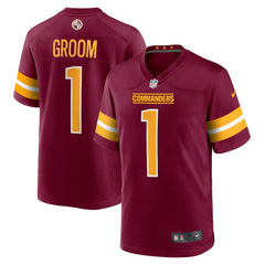 Washington Commanders Nike Number 1 Groom  Game Jersey