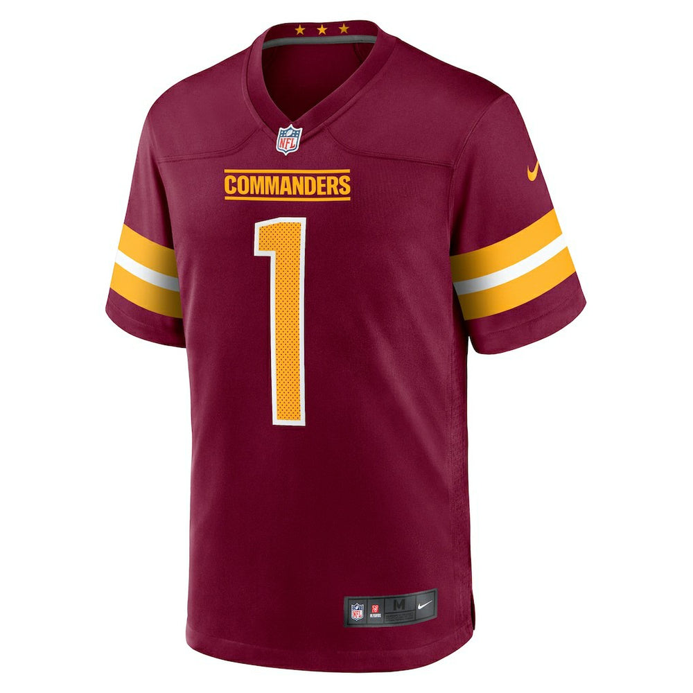 Washington Commanders Nike Number 1 Groom  Game Jersey