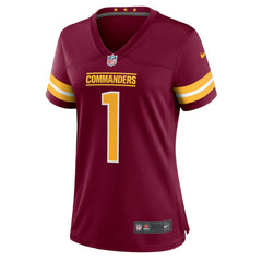 Washington Commanders Nike Number 1 Bride  Women's Game Jersey