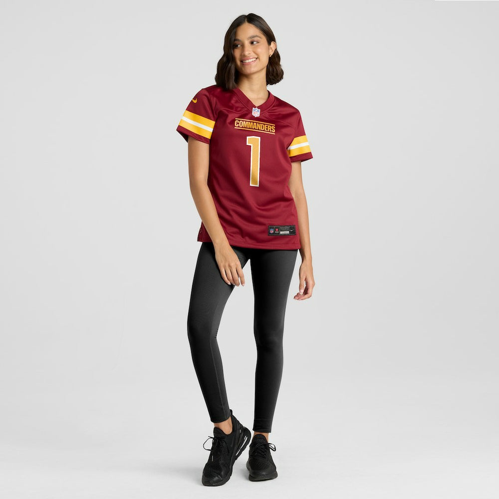 Washington Commanders Nike Number 1 Bride  Women's Game Jersey